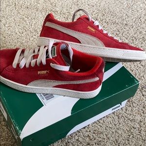 High Risk Red Puma Suede
